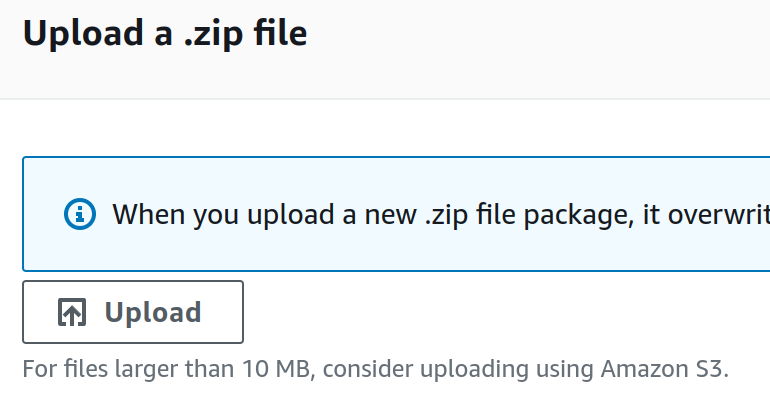 Uploading the bootstrap